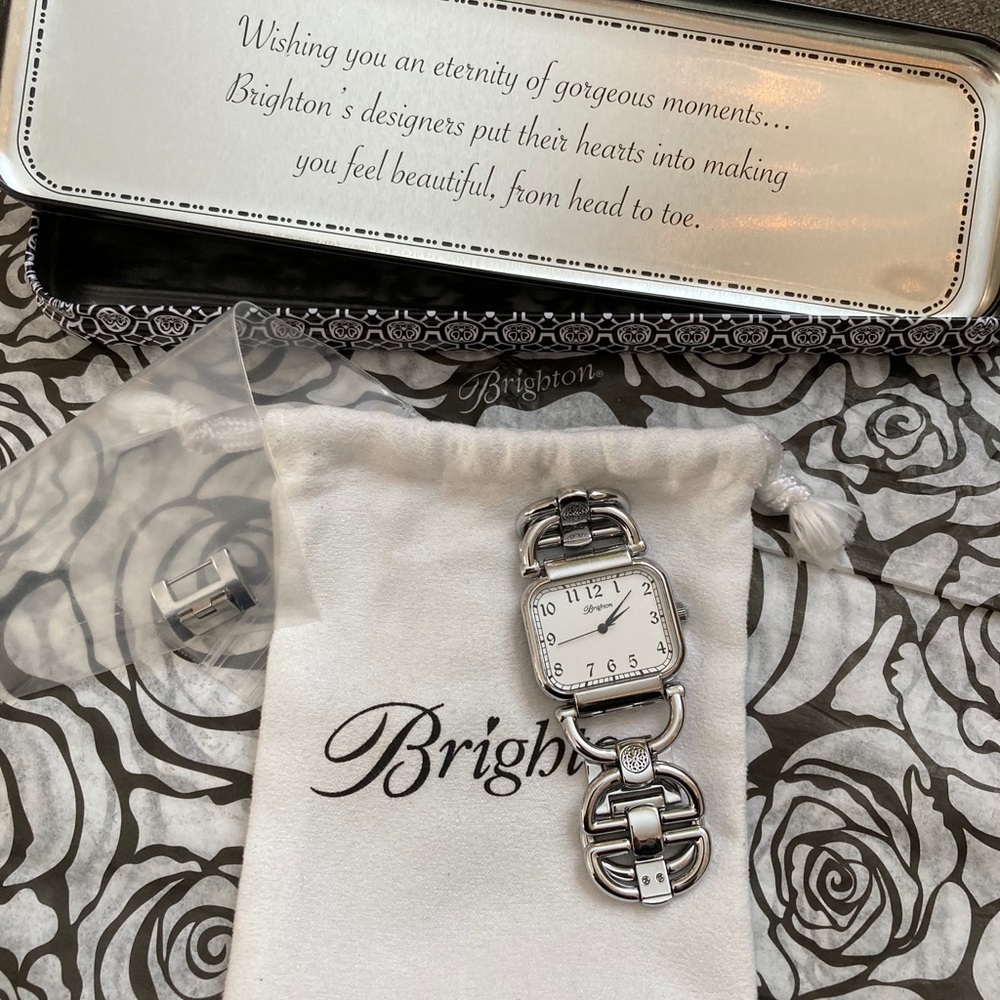 Gorgeous Brighton Montecito Silver Bracelet Watch